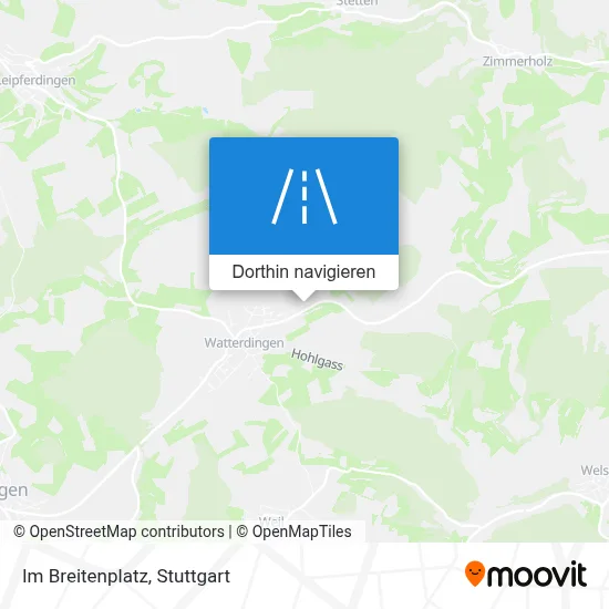 Im Breitenplatz Karte