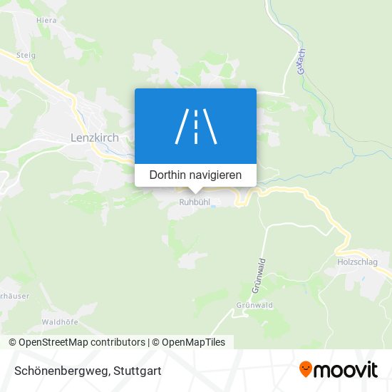 Schönenbergweg Karte