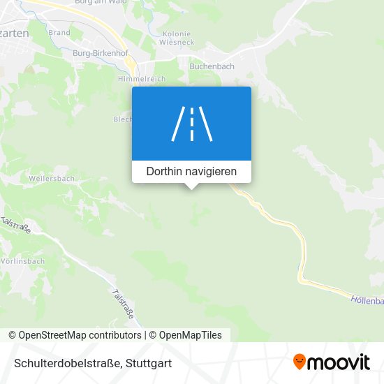 Schulterdobelstraße Karte