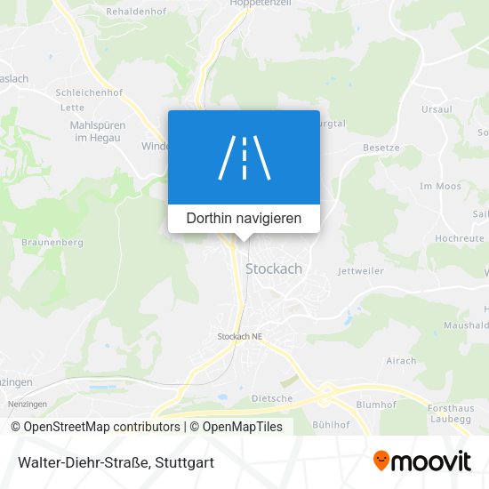 Walter-Diehr-Straße Karte