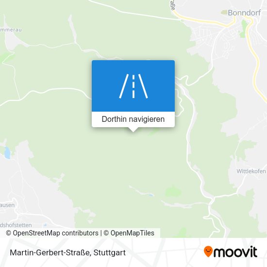 Martin-Gerbert-Straße Karte