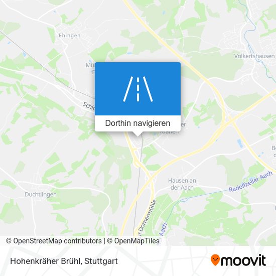 Hohenkräher Brühl Karte