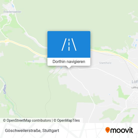 Göschweilerstraße Karte
