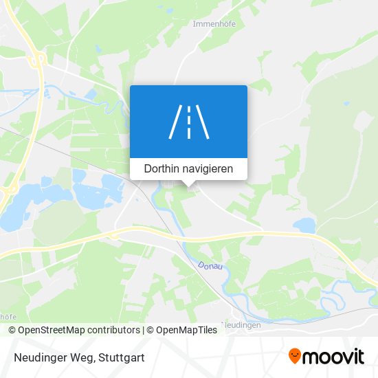 Neudinger Weg Karte