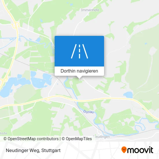 Neudinger Weg Karte