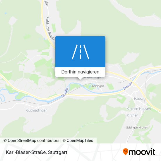 Karl-Blaser-Straße Karte
