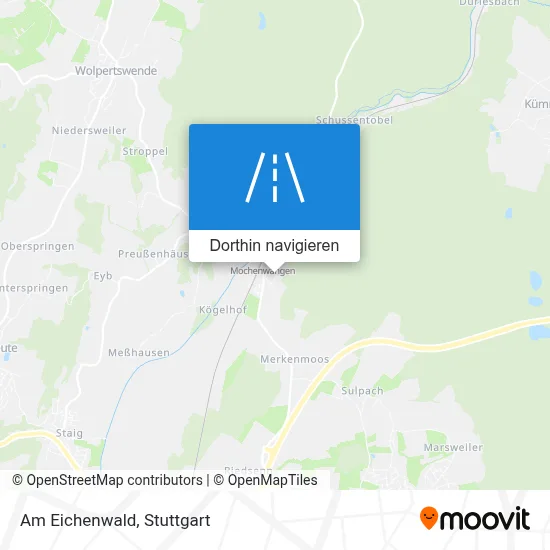 Am Eichenwald Karte