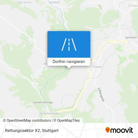 Rettungssektor X2 Karte