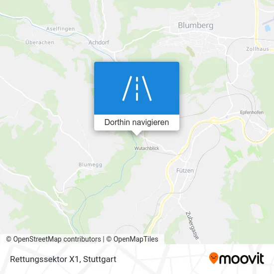 Rettungssektor X1 Karte