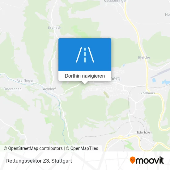 Rettungssektor Z3 Karte