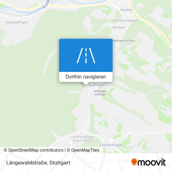Längewaldstraße Karte