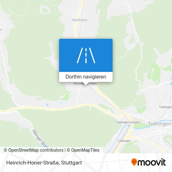 Heinrich-Honer-Straße Karte