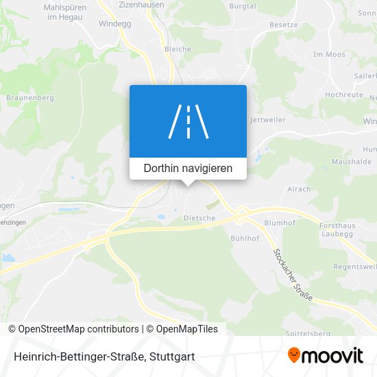 Heinrich-Bettinger-Straße Karte