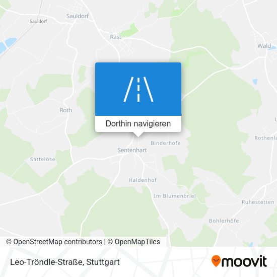 Leo-Tröndle-Straße Karte