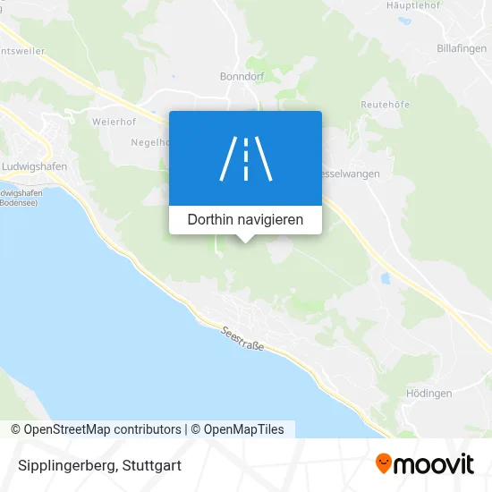 Sipplingerberg Karte