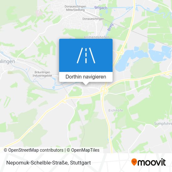 Nepomuk-Schelble-Straße Karte