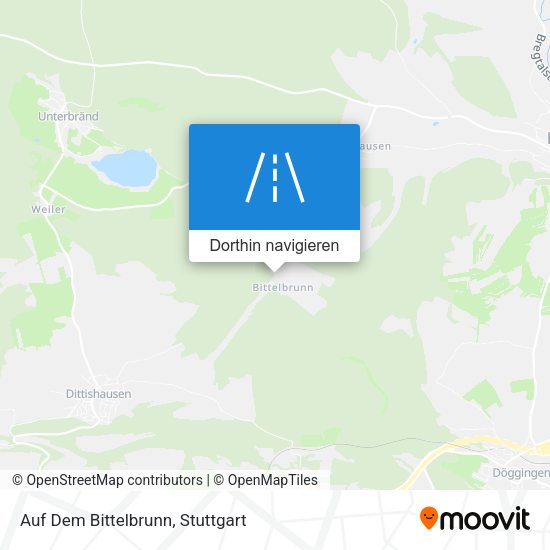 Auf Dem Bittelbrunn Karte