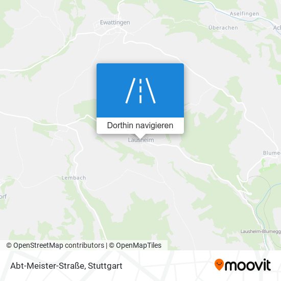 Abt-Meister-Straße Karte
