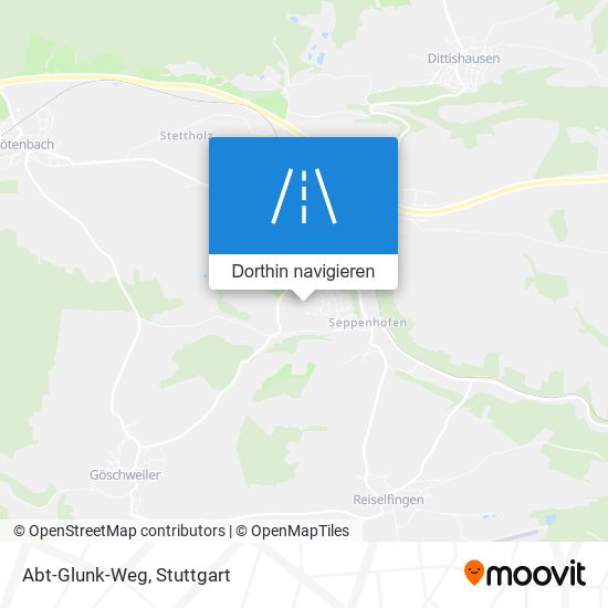 Abt-Glunk-Weg Karte