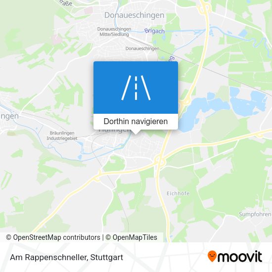Am Rappenschneller Karte