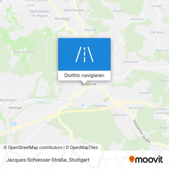 Jacques-Schiesser-Straße Karte