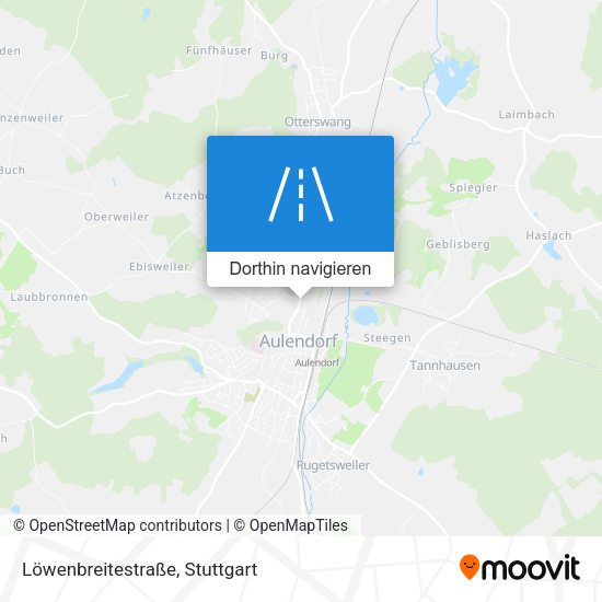 Löwenbreitestraße Karte
