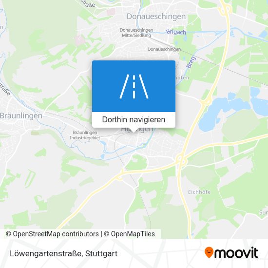 Löwengartenstraße Karte
