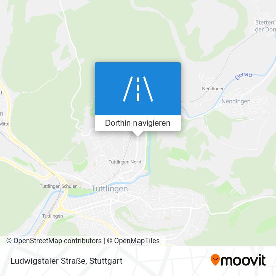 Ludwigstaler Straße Karte