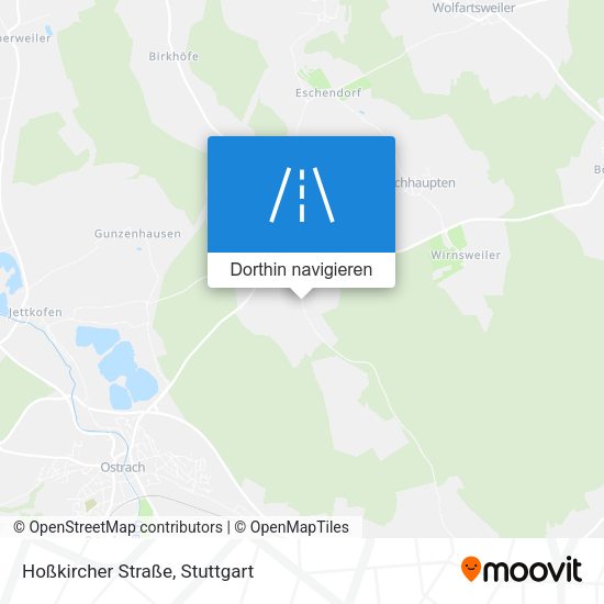 Hoßkircher Straße Karte