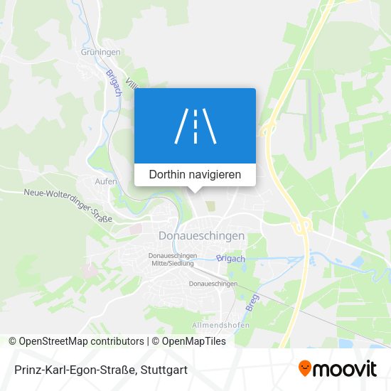 Prinz-Karl-Egon-Straße Karte