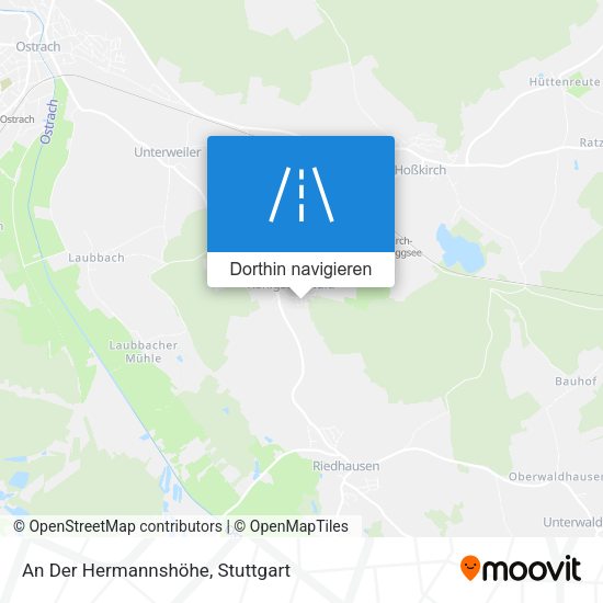 An Der Hermannshöhe Karte