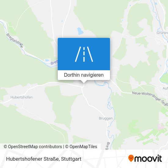 Hubertshofener Straße Karte