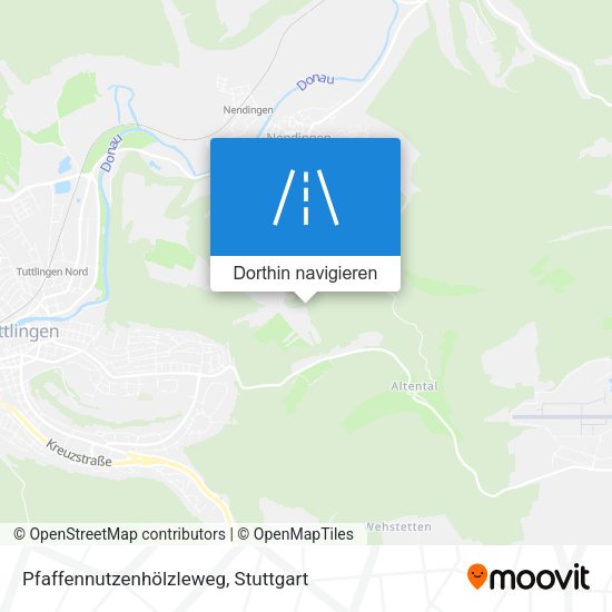 Pfaffennutzenhölzleweg Karte