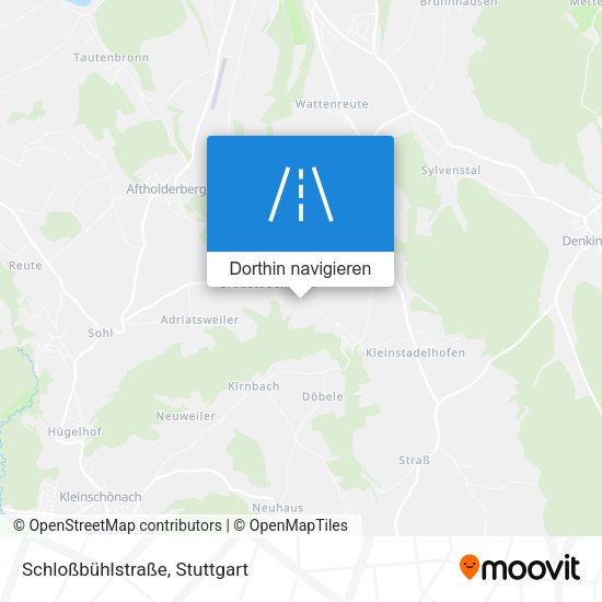 Schloßbühlstraße Karte