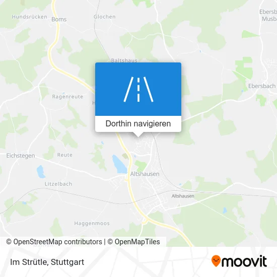 Im Strütle Karte