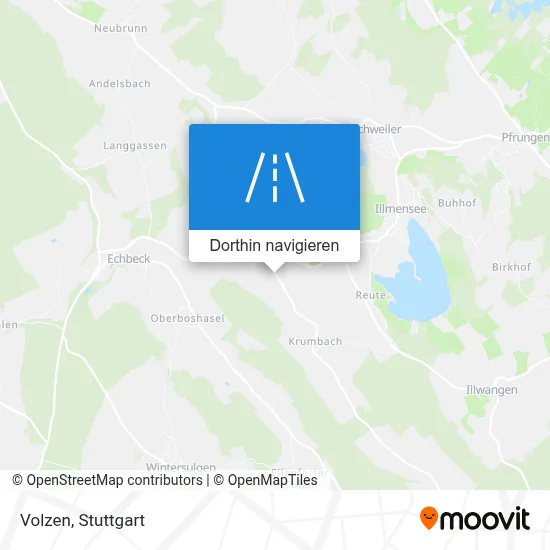 Volzen Karte
