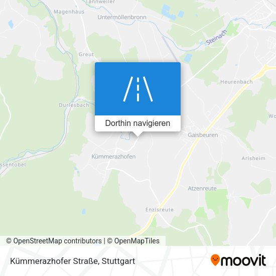 Kümmerazhofer Straße Karte