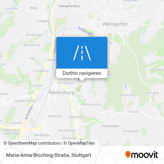 Maria-Anna-Bloching-Straße Karte