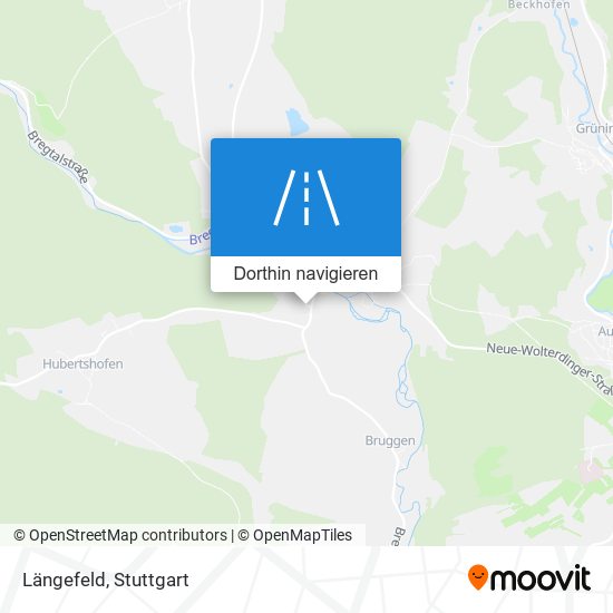 Längefeld Karte