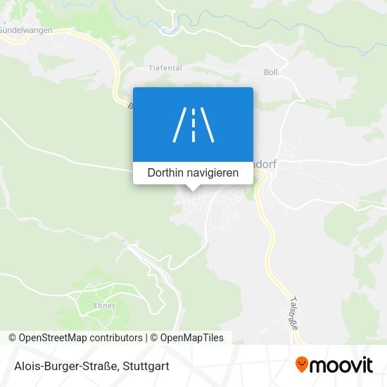 Alois-Burger-Straße Karte