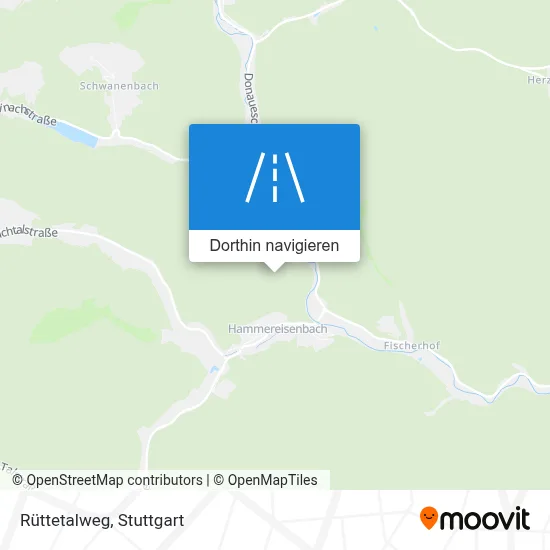 Rüttetalweg Karte