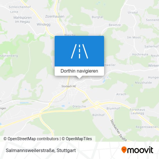 Salmannsweilerstraße Karte
