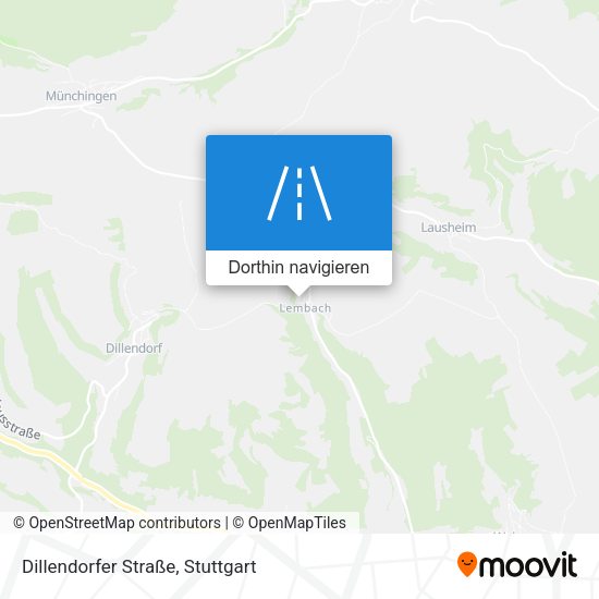 Dillendorfer Straße Karte