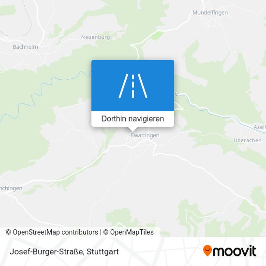 Josef-Burger-Straße Karte
