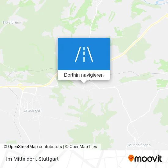 Im Mitteldorf Karte