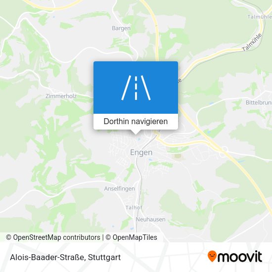 Alois-Baader-Straße Karte
