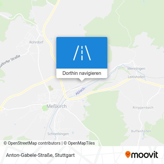 Anton-Gabele-Straße Karte