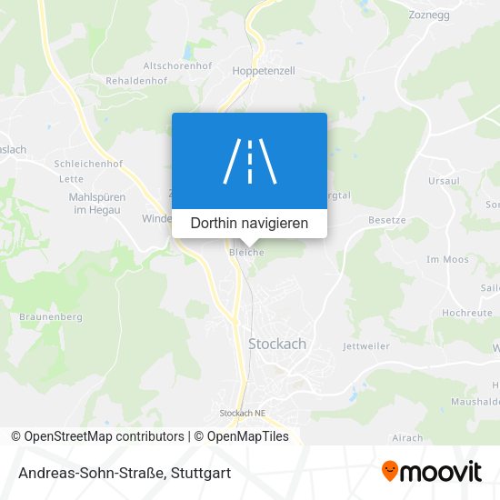 Andreas-Sohn-Straße Karte