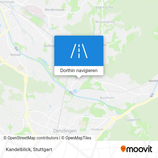 Kandelblick Karte