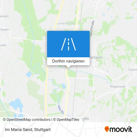 Im Maria Sand Karte